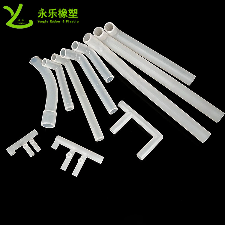 醫用硅膠彎管，模壓硅膠彎管，血氧儀硅膠彎管