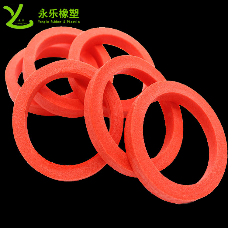 定制模壓發(fā)泡硅膠圈，防水模壓發(fā)泡硅膠圈，減震模壓發(fā)泡硅膠圈