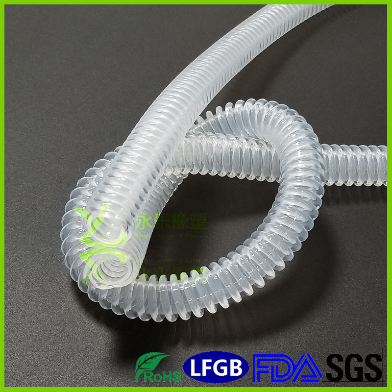 寧河呼吸回路硅膠波紋管 可重復硅膠波紋管回路 重復性麻醉回路