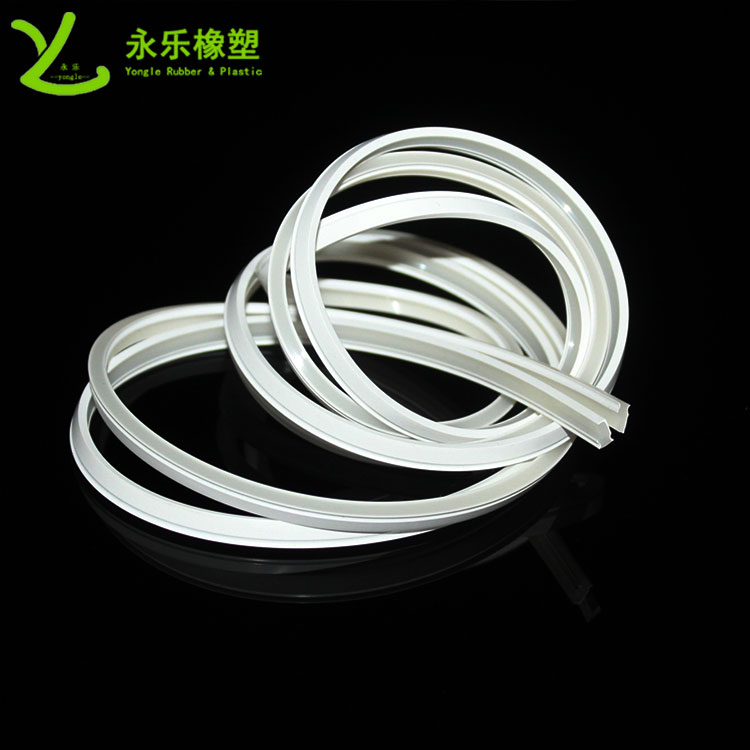 擠出雙色硅膠產品，防水硅膠燈條，耐高溫硅膠燈條