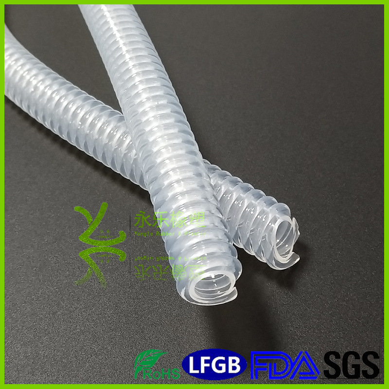 寧河呼吸回路硅膠波紋管 可重復硅膠波紋管回路 重復性麻醉回路