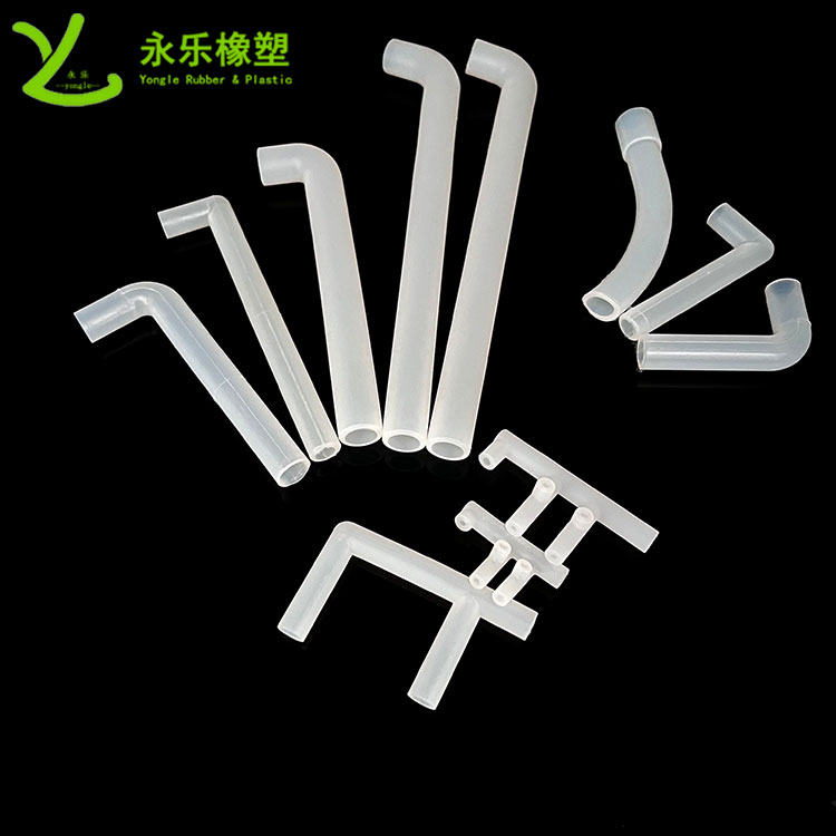 醫用硅膠彎管，模壓硅膠彎管，血氧儀硅膠彎管