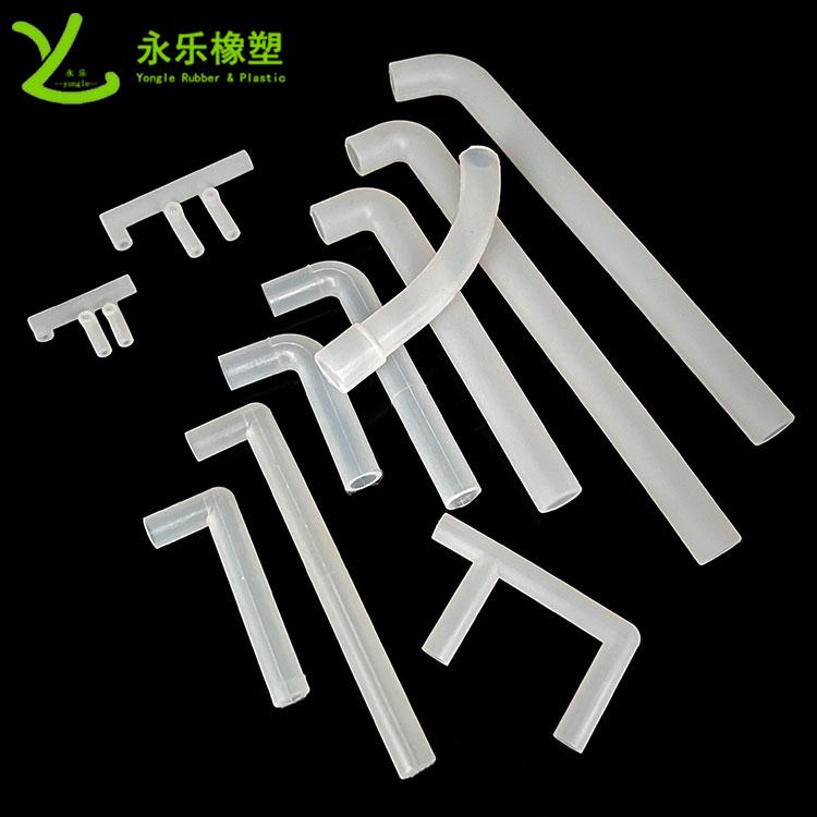 醫用硅膠彎管，模壓硅膠彎管，血氧儀硅膠彎管